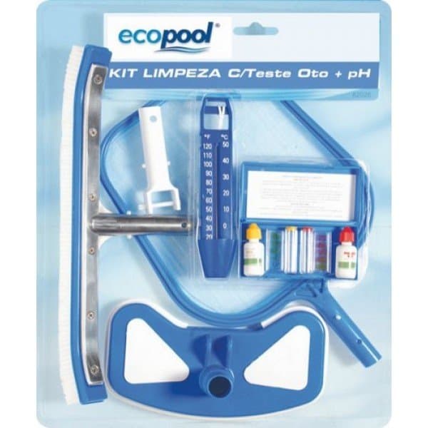 Kit limpeza com teste PH-CL