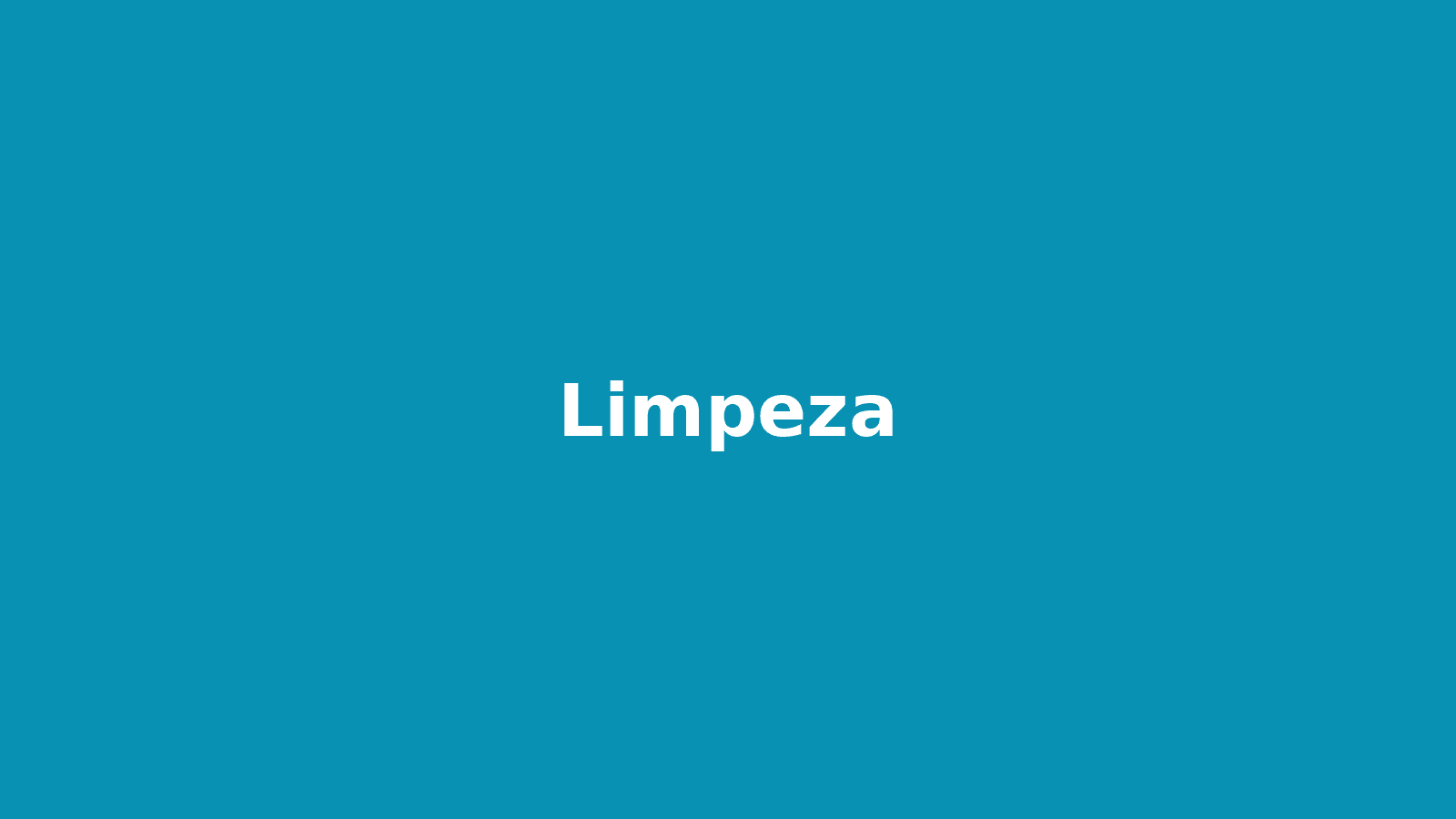 Limpeza
