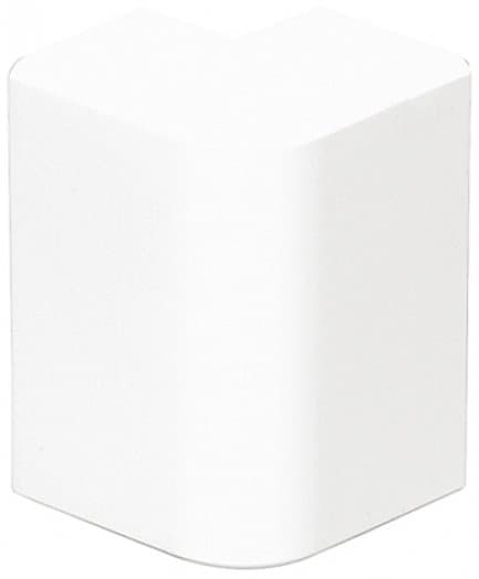Ângulo exterior para calha 16x10mm