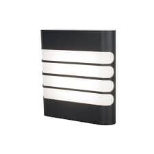 Aplique led parede saliente Antracite 12W