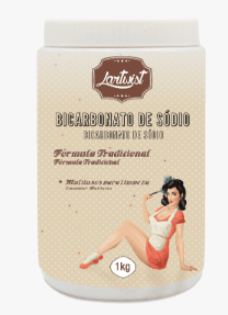 Bicarbonato de Sódio Lartwist, Frasco 1Kg