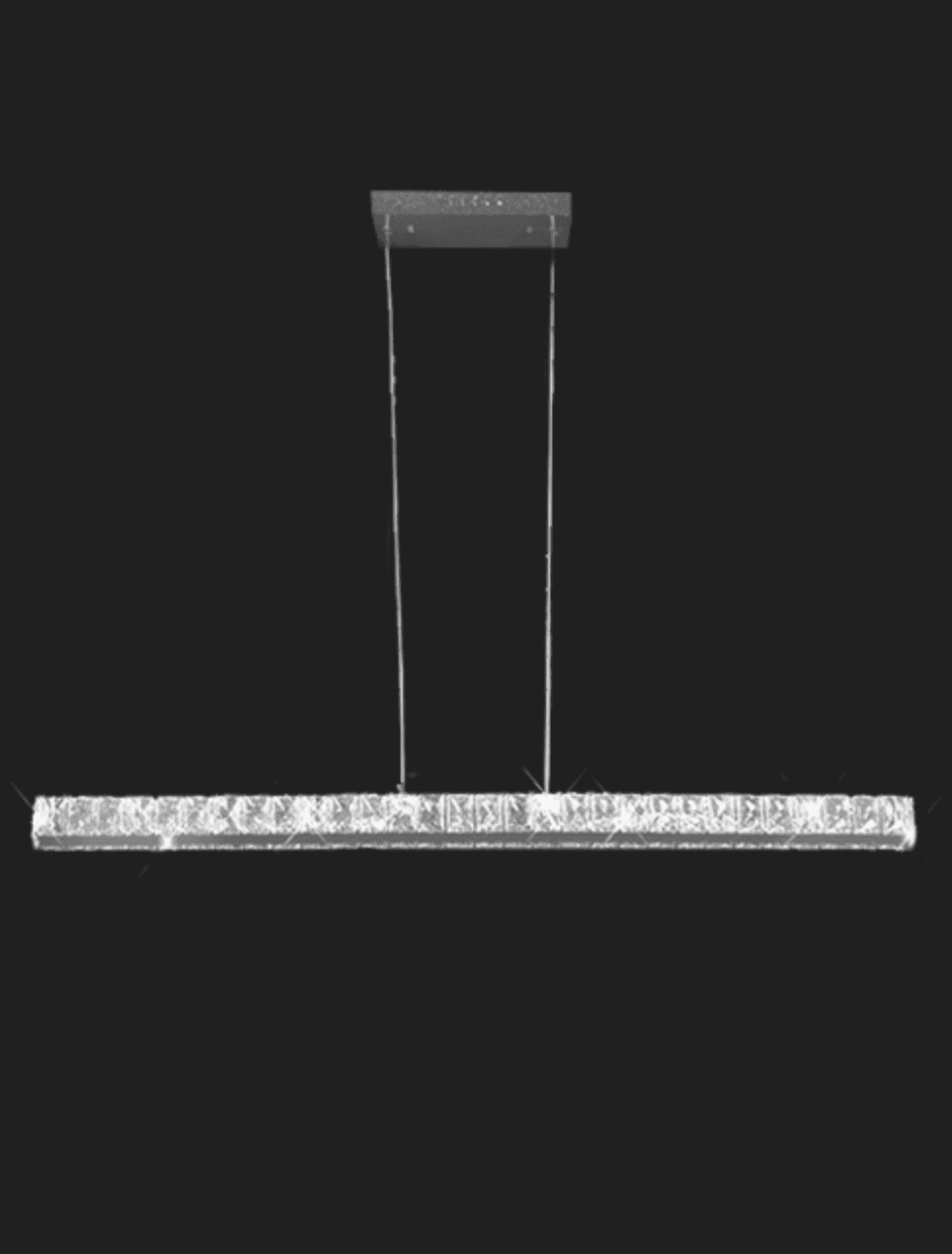 Candeeiro suspensão cristal Luxzia 24w