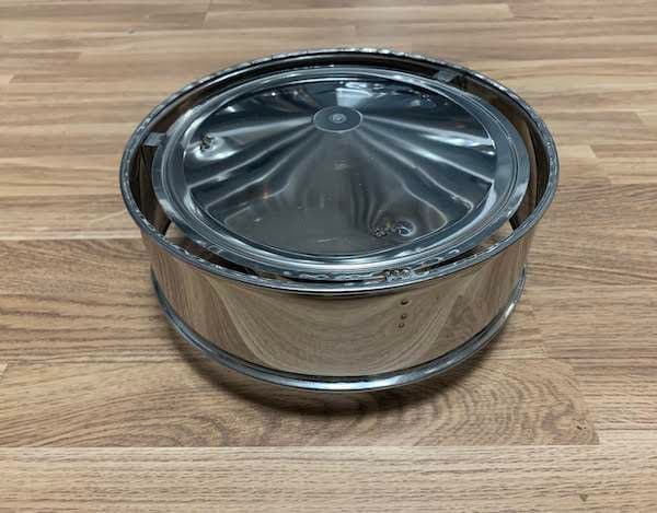 Chapéu com aba Inox