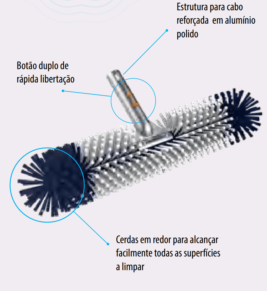 Escova limpa paredes 360º Fx Pro