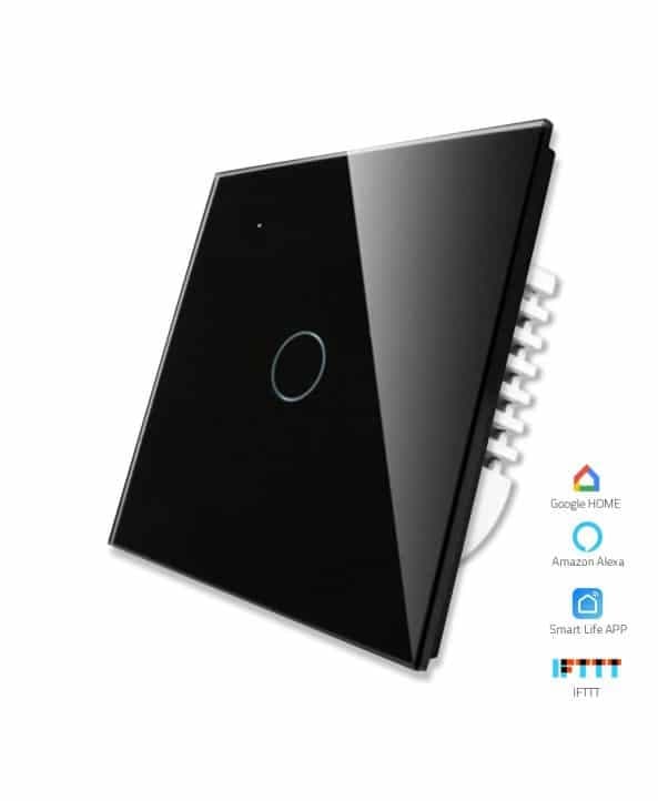 Espelho Livolo Vidro Simples Preto