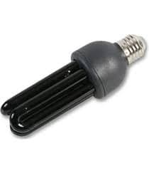Lâmpada Economizadora E27 2U LUZ Negra CRI>80