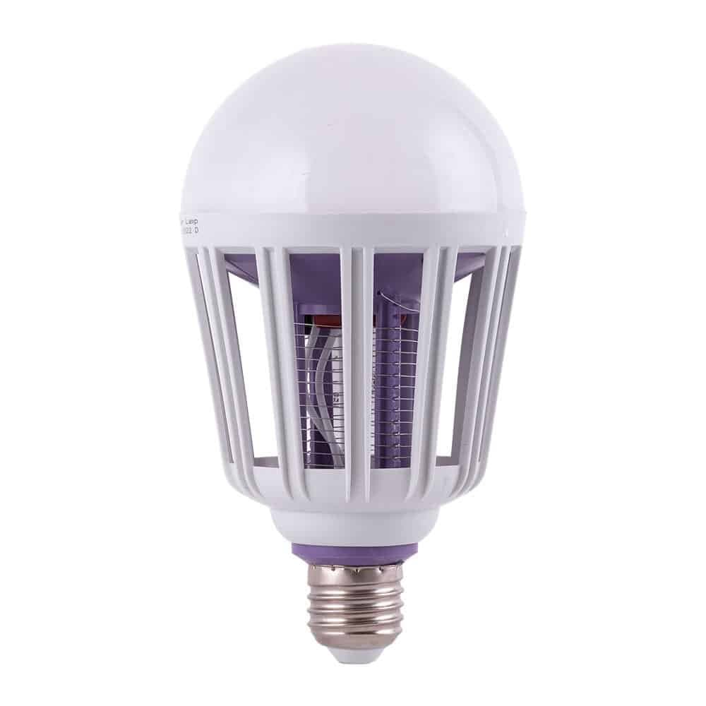 Lâmpada LED E27 anti-mosquitos 12w