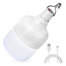 Lâmpada LED USB Impermeável Recarregável 5V 30W 6500K