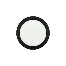 PAINEL LED REDONDO ENCASTRAR BRANCO E PRETO - 30W