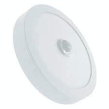 PAINEL LED REDONDO SALIENTE COM SENSOR movimento CRI>80 - 18W