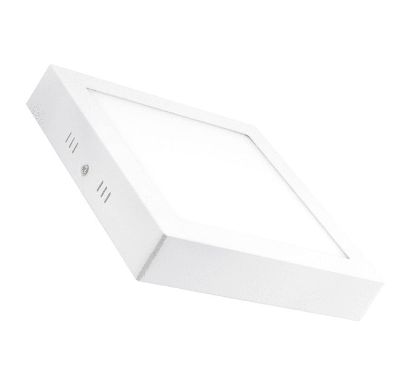 Painel LED saliente quadrado branco 24w