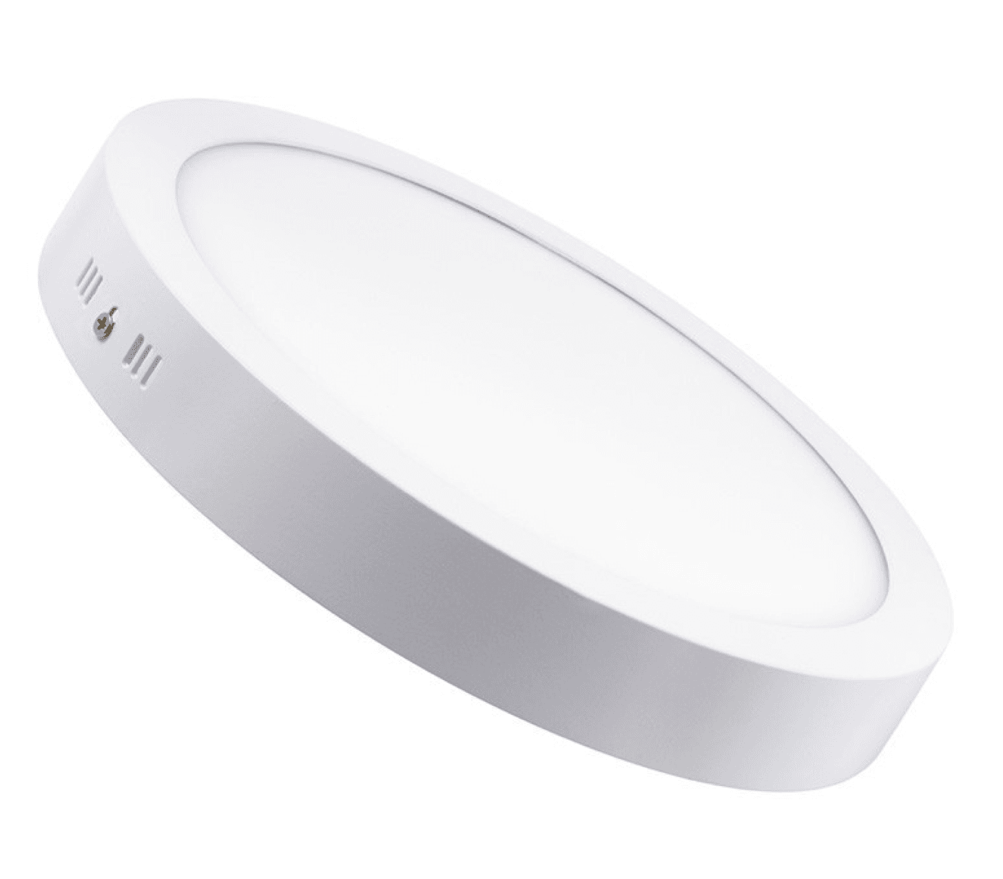 Painel LED saliente redondo branco 24w