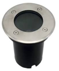 Projetor redondo de pavimento Gu10