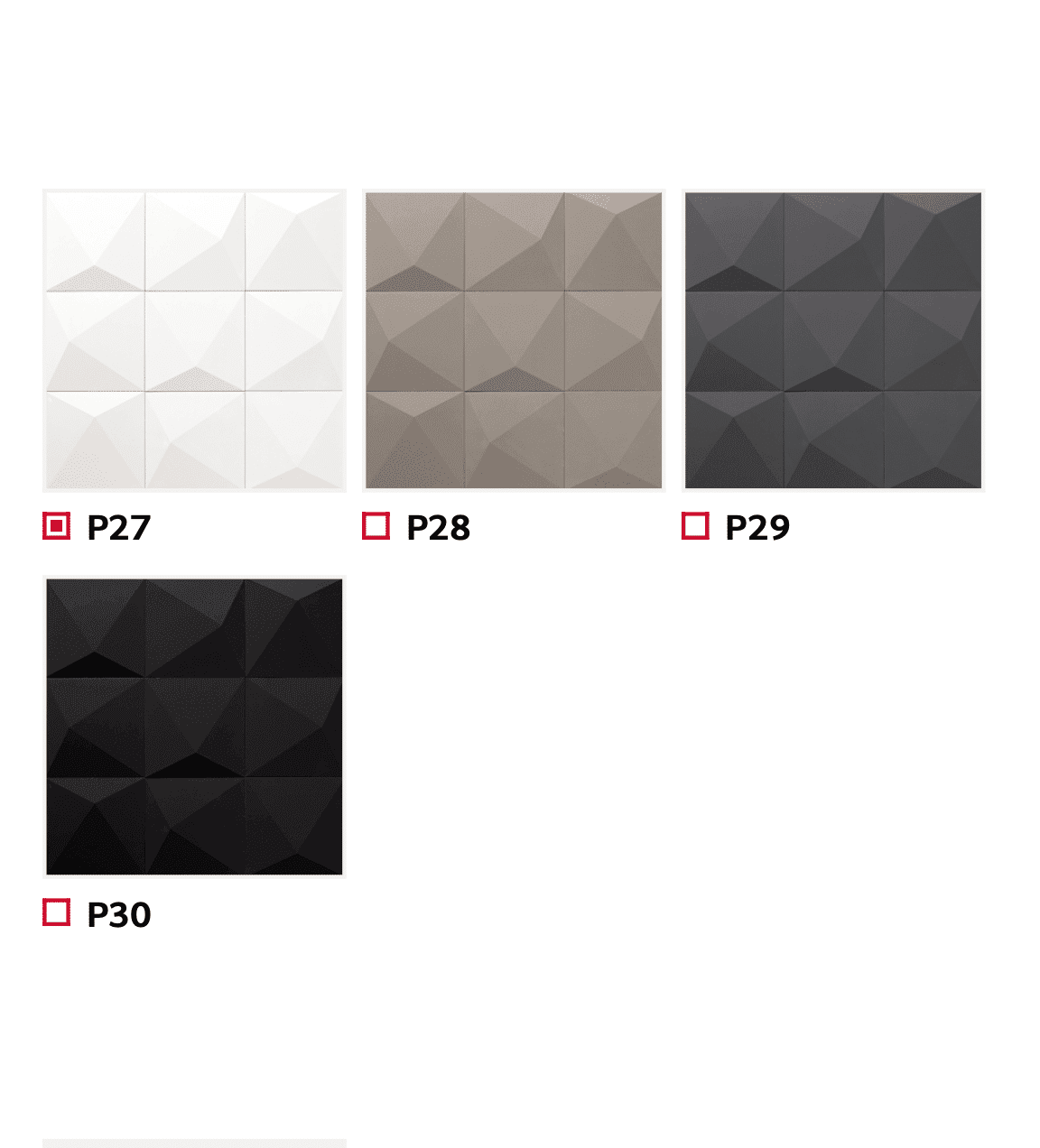 Revestimento design Prisma Mod. 870
