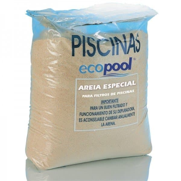 Saco areia de sílica para filtros piscina 25kg