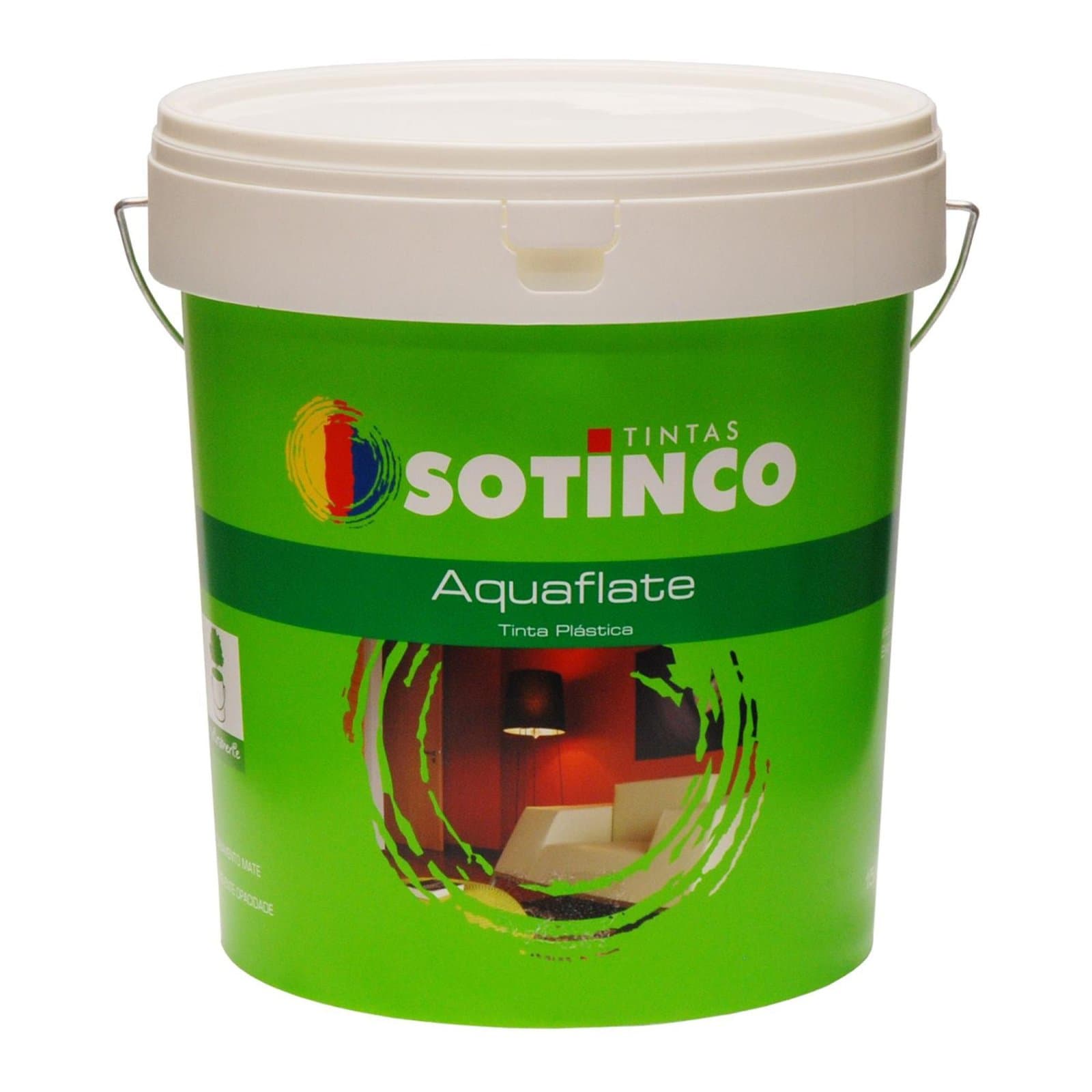 Tinta Plástica Sotinco Aquaflate 1L