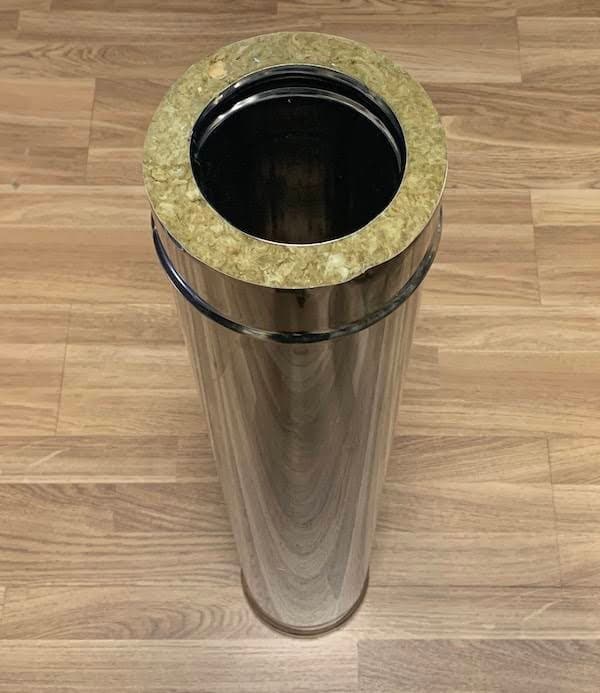 Tubo Inox duplo isolado 1m